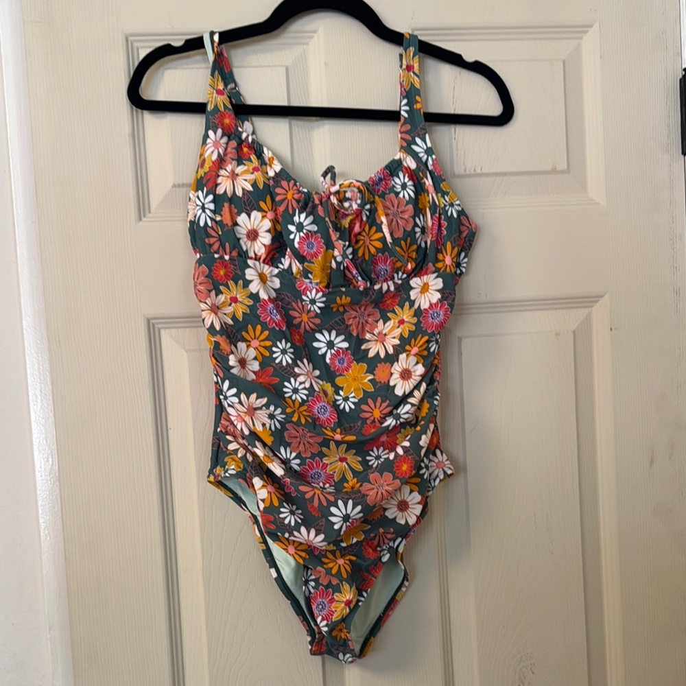 Floral One-Piece Swimsuit